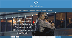 Desktop Screenshot of militarybeliever.com